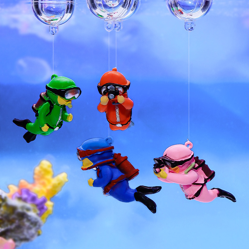 Aquarium Fish Popular - Fish Tank Diver Ornaments Landscape Decoration