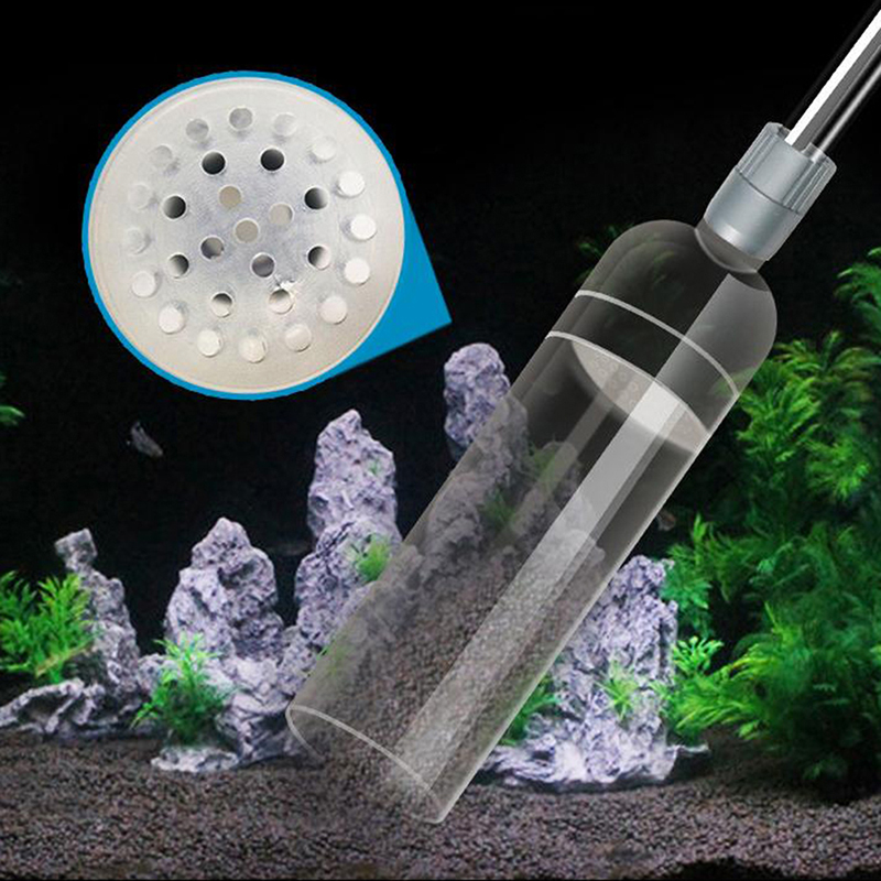 Aquarium Fish Diseases - 1Pc Semi-automatic Aquarium Clean Vacuum Water