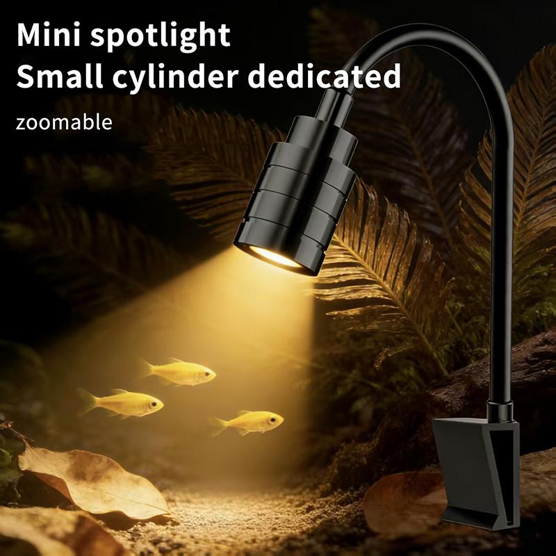 Aquarium Fish Colorful - 3W South American Aquarium Spotlight 3‑Color
