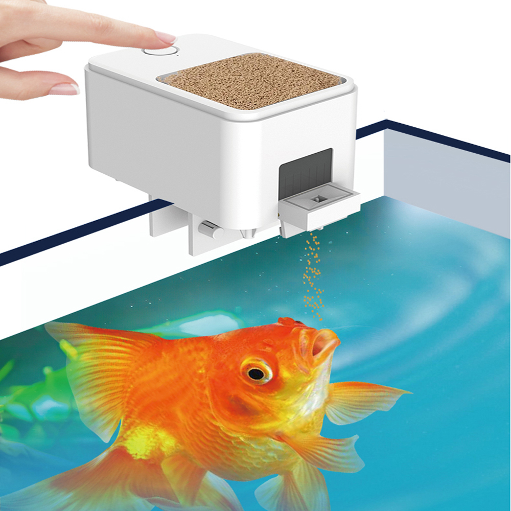 Aquarium Fish Big - 100ML Large Capacity Fish Feeder Mobilephone