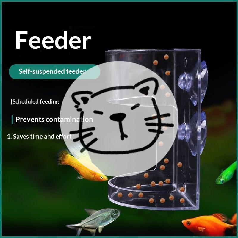 Aquarium Fish Popular - Popular 1/3/5Pcs Floating Food Tray Feeder