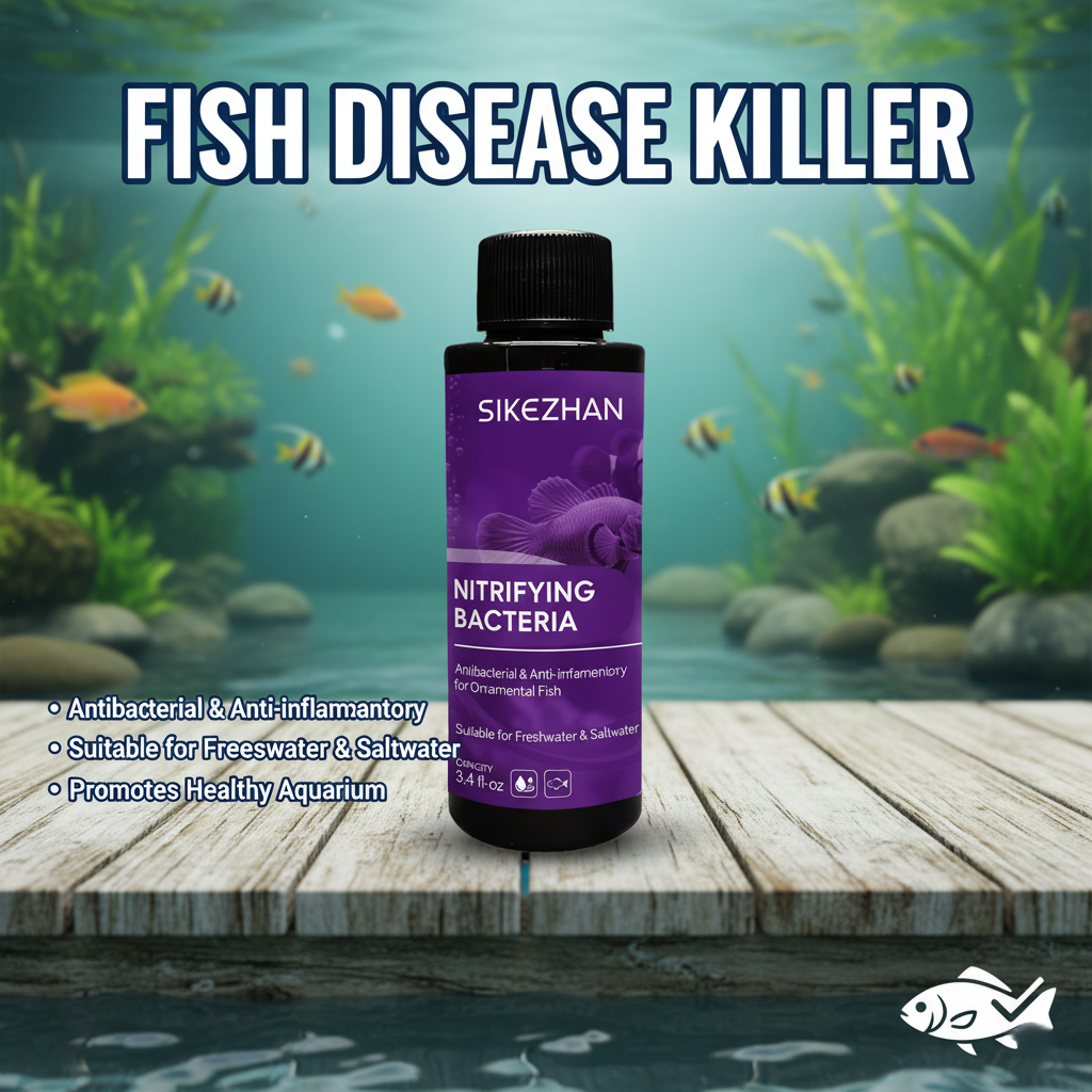 Aquarium Fish Diseases - SIKEZHAN Fish Disease Treatment & Nitrifying