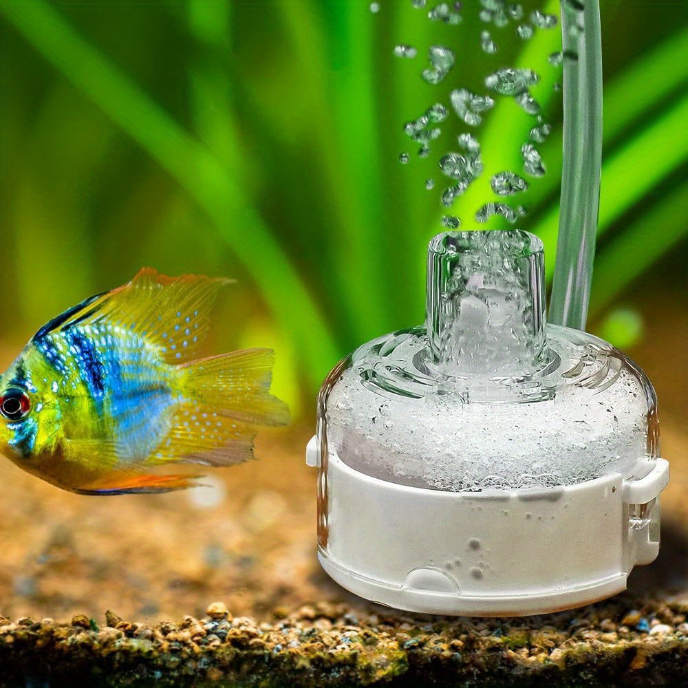 Aquarium Fish Waste Collector - Small Ultra Thin Aquarium Filter, Quiet