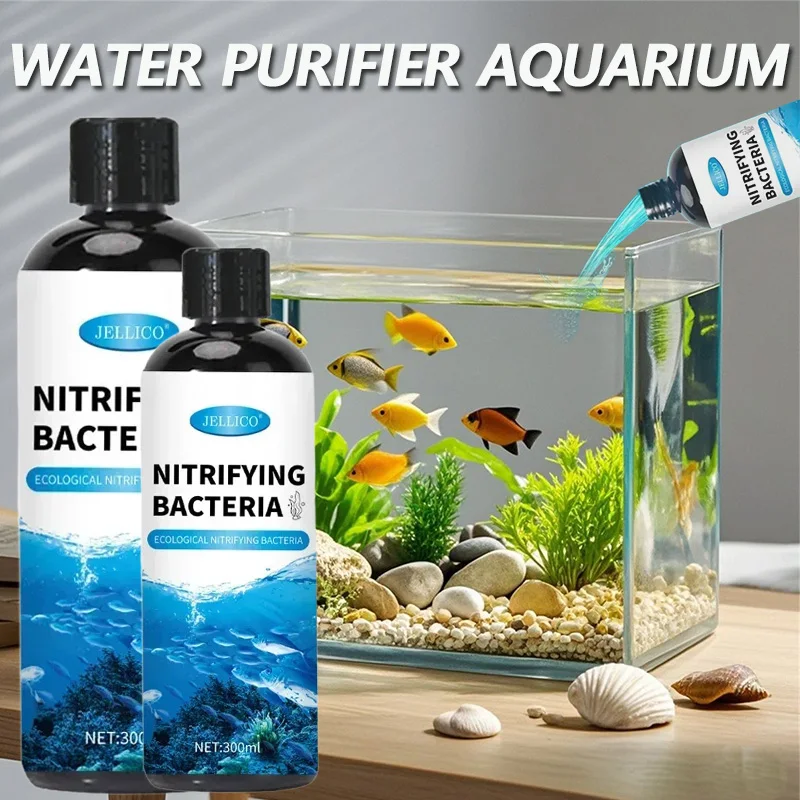Aquarium Fish Diseases - 300ml Nitrifying Bacteria Liquid Fish Tank