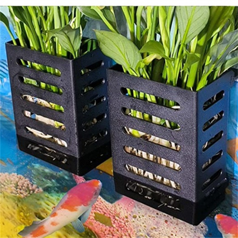 Aquarium Fish Pot - Aquarium Plant Holder Hanging Basket Water