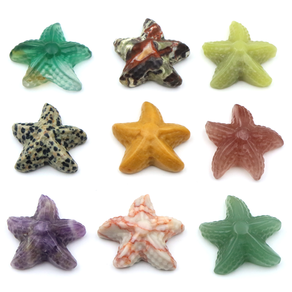 Fish Aquarium Home - 35mm Starfish Shape Statue Marine Animal