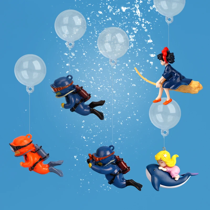 Aquarium Fish Popular - Popular Fish Tank Ornaments Diver Landscaping