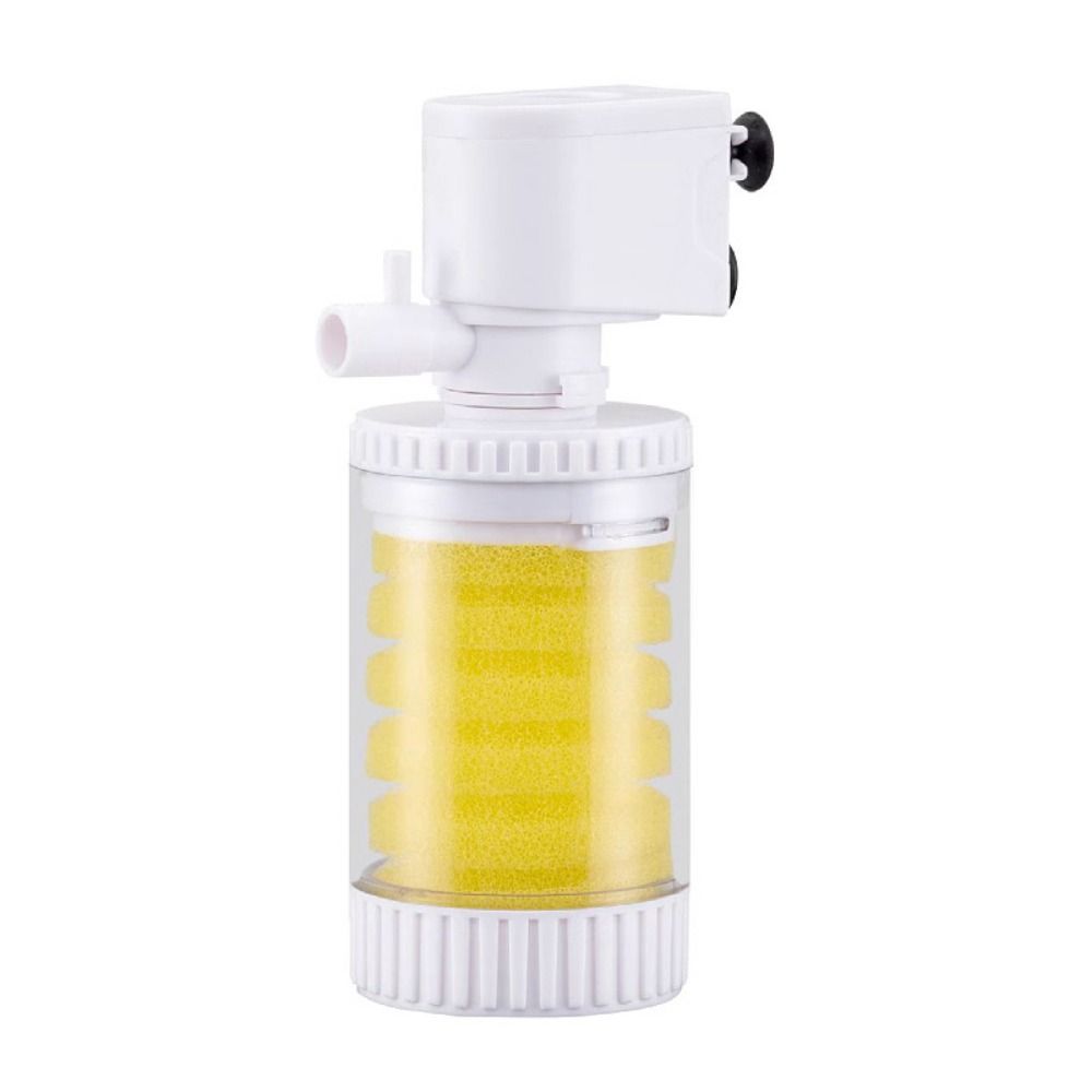 Aquarium Fish Waste Collector - Mute Fish Tank Built-in Filter Removable