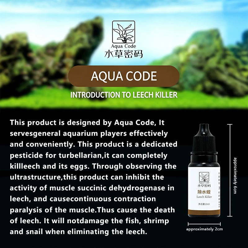Aqua Code Leech Killer Aquariu - Aquarium Fish Eggs ulasan dan harga