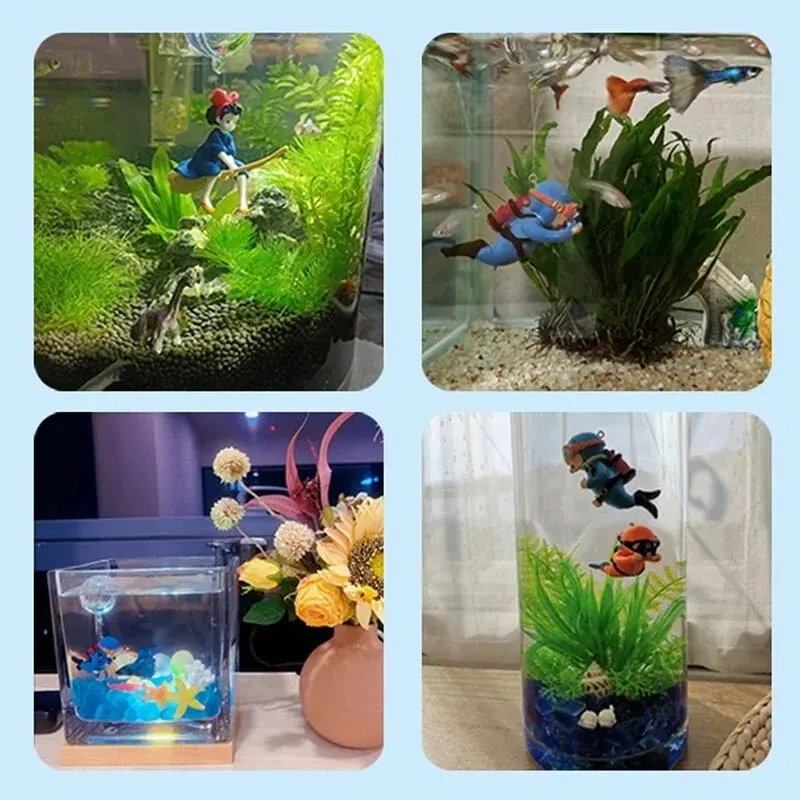 Fish Tank Diver Ornaments Land - Aquarium Fish Popular ulasan dan harga