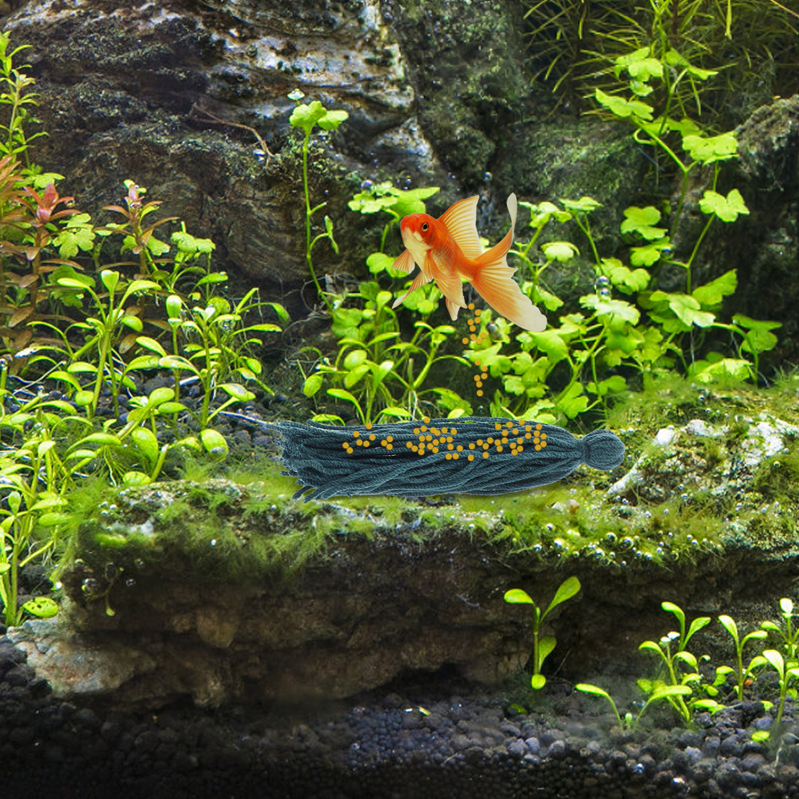 5Pcs Fish Breeding Mop Spawnin - Aquarium Fish Reproduction ulasan dan harga