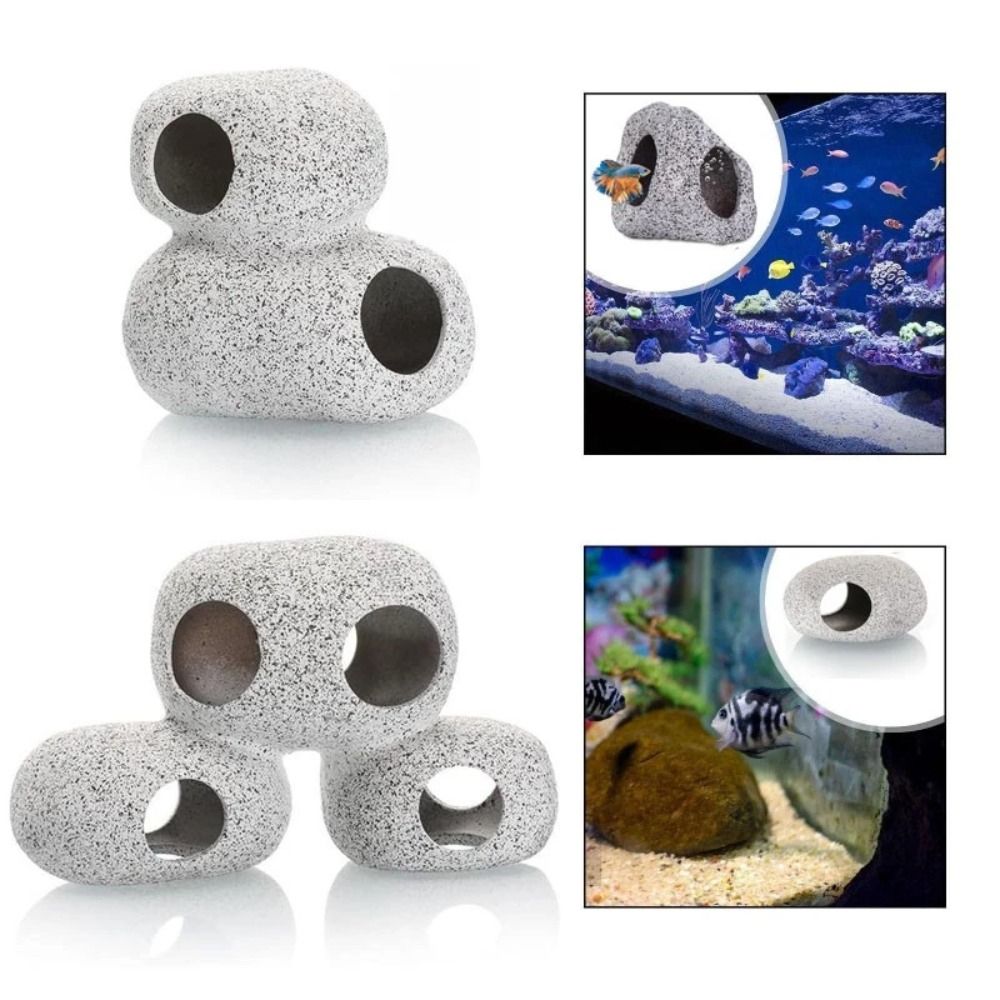 Purple Clay Aquarium Hideaway  - Aquarium Fish Hide ulasan dan harga