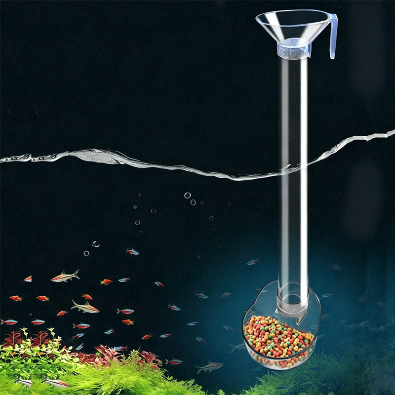 Acrylic Aquarium Fish Feeder T - Aquarium Fish Big ulasan dan harga