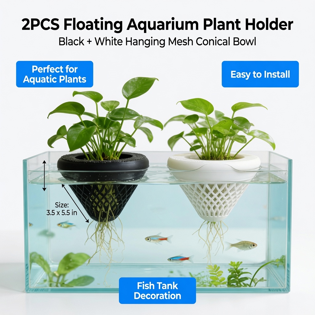 2PCS Floating Aquarium Plant H - Aquarium Fish Cichlid ulasan dan harga