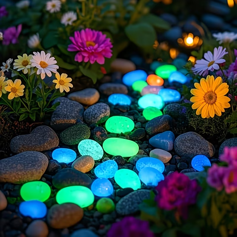 300PCS Luminous Pebble Set,0.9 - Aquarium Fish Pot ulasan dan harga