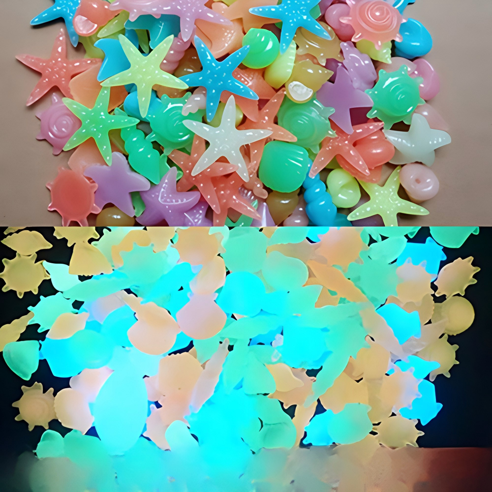 Glowing Luminous Ocean Stones  - Aquarium Fish Colorful ulasan dan harga