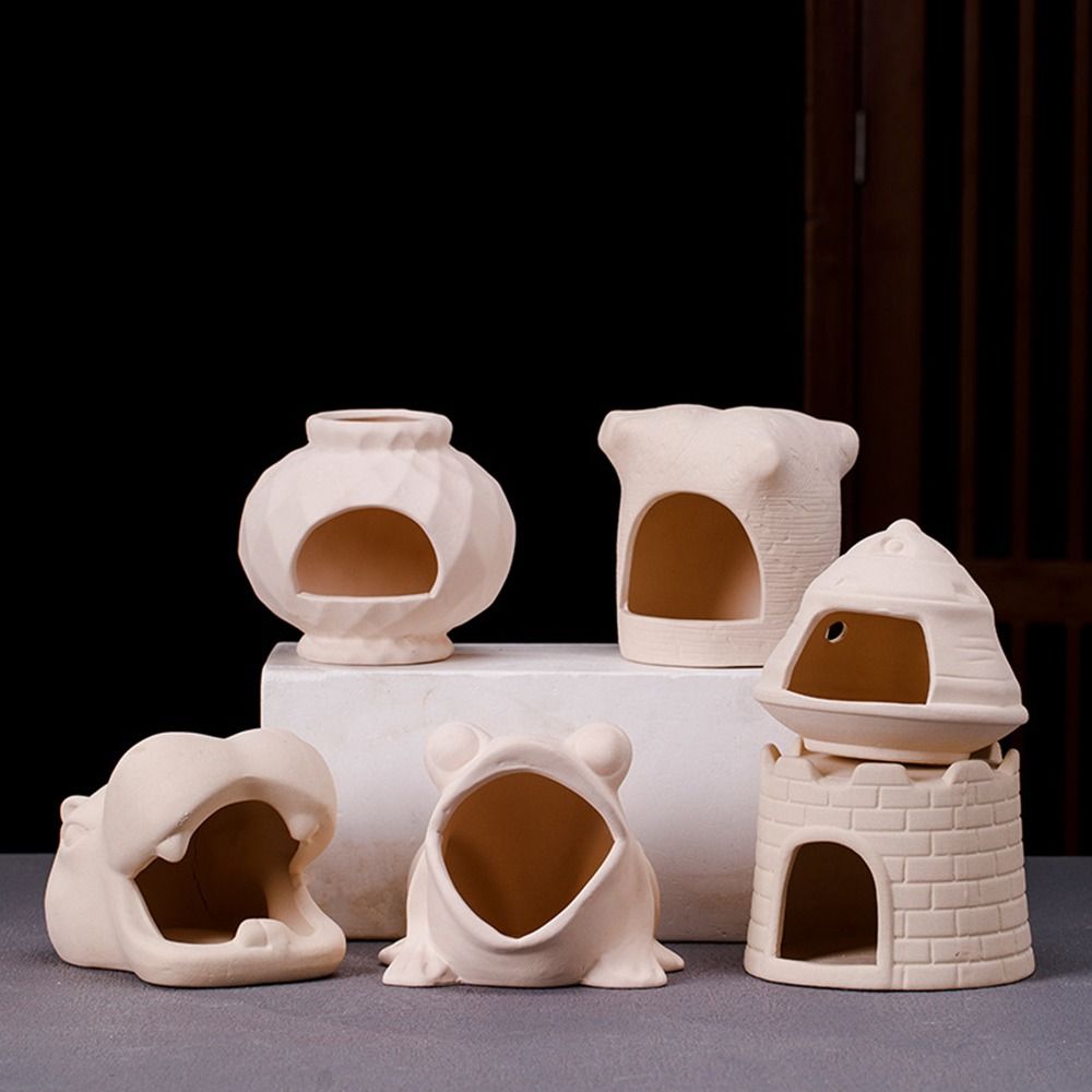 Ceramic Aquarium Shrimp Hideaw - Aquarium Fish Hide ulasan dan harga
