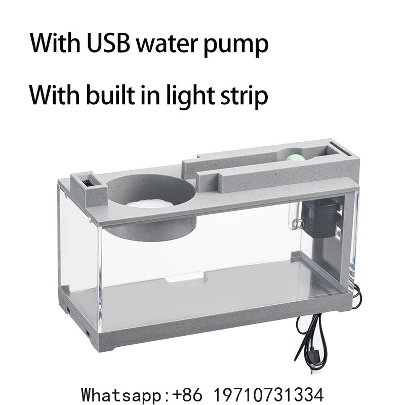 Aquarium Fish Tank Kit Built-i - Fish Aquarium Home ulasan dan harga