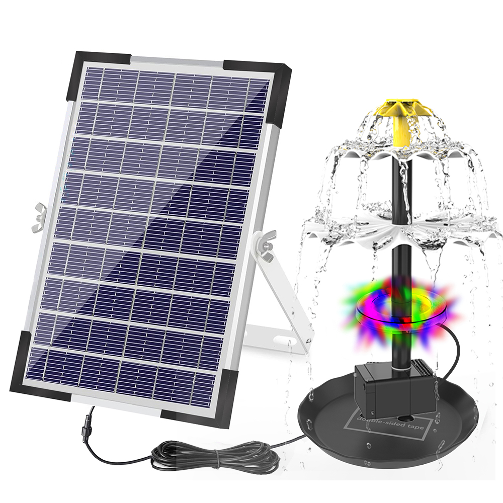 Solar Fountain Pump for Bird B - Aquarium Fish In Pond ulasan dan harga