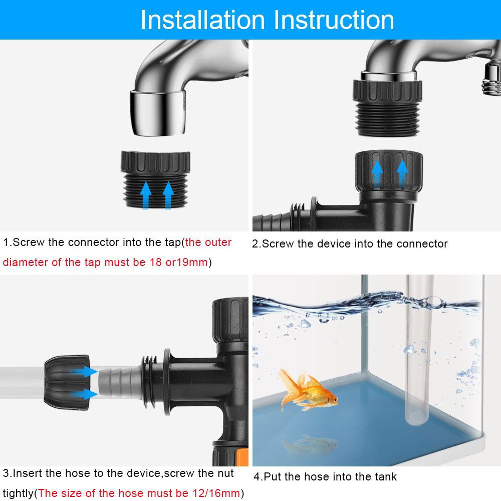 Bucket-Free Aquarium Water Cha - Aquarium Fish Diseases ulasan dan harga
