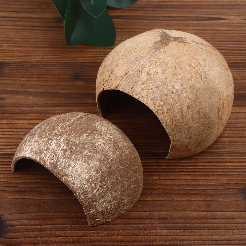 Coconut Hut Decor for Aquarium - Aquarium Fish Hide ulasan dan harga