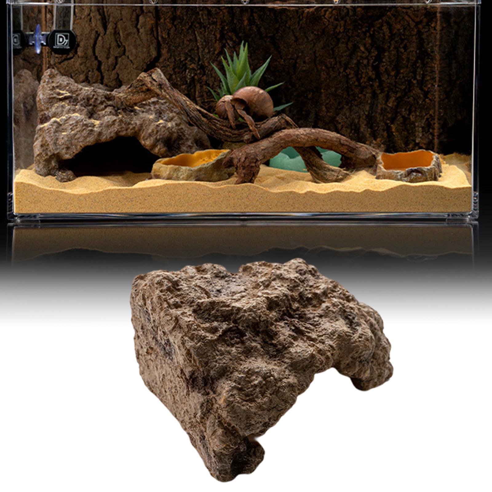 Resin Reptile Hide Cave Artifi - Aquarium Fish Hide ulasan dan harga