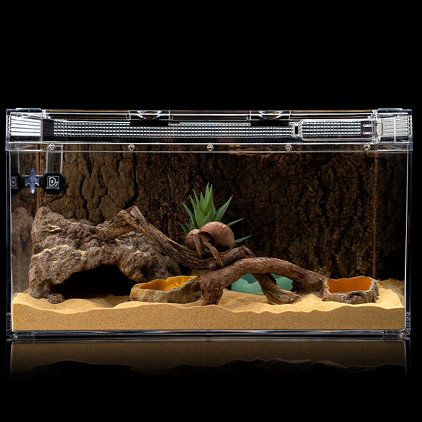 Resin Reptile Hide Cave Artifi - Aquarium Fish Hide ulasan dan harga
