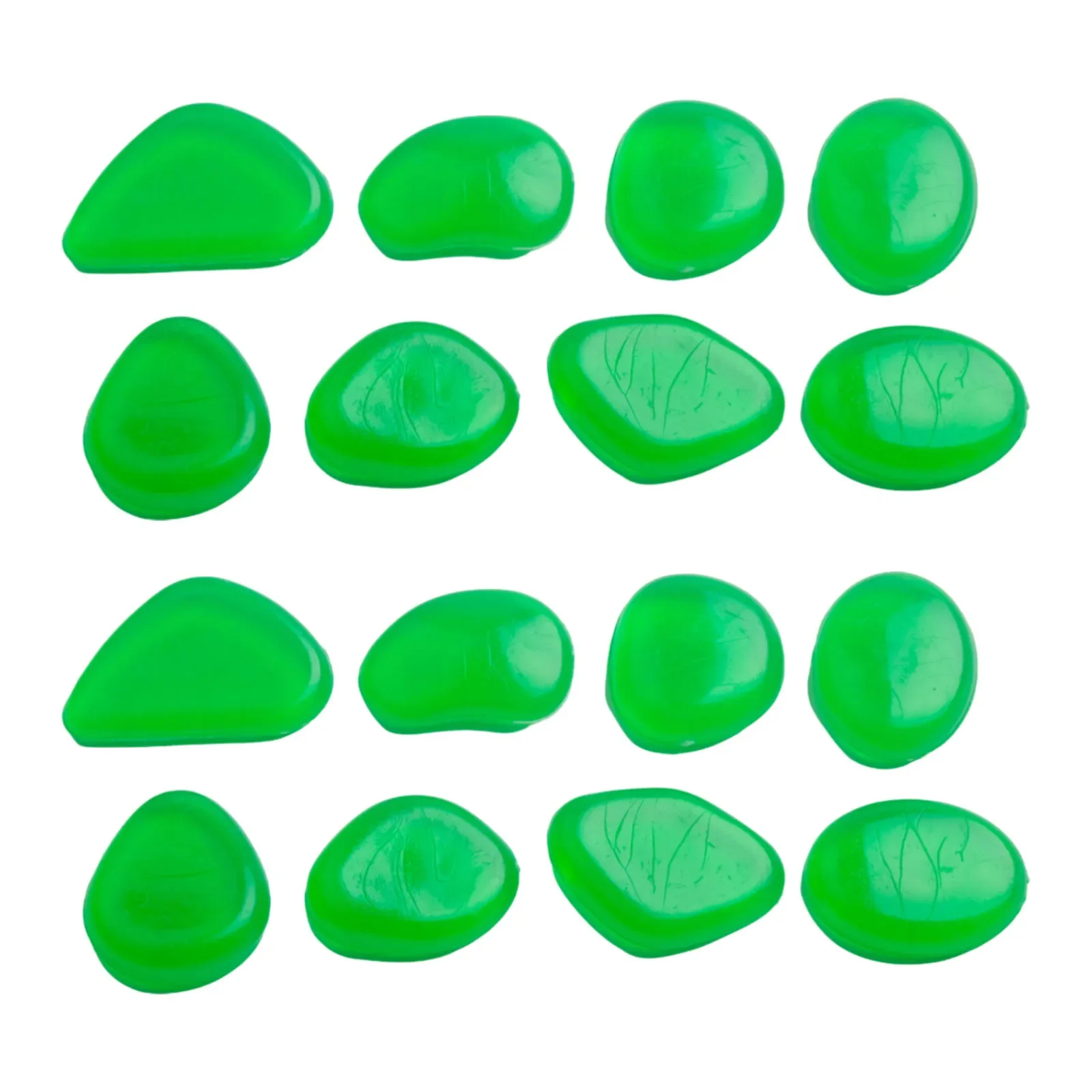 50PCS/Set Glow In The Dark Peb - Fish Aquarium Home ulasan dan harga