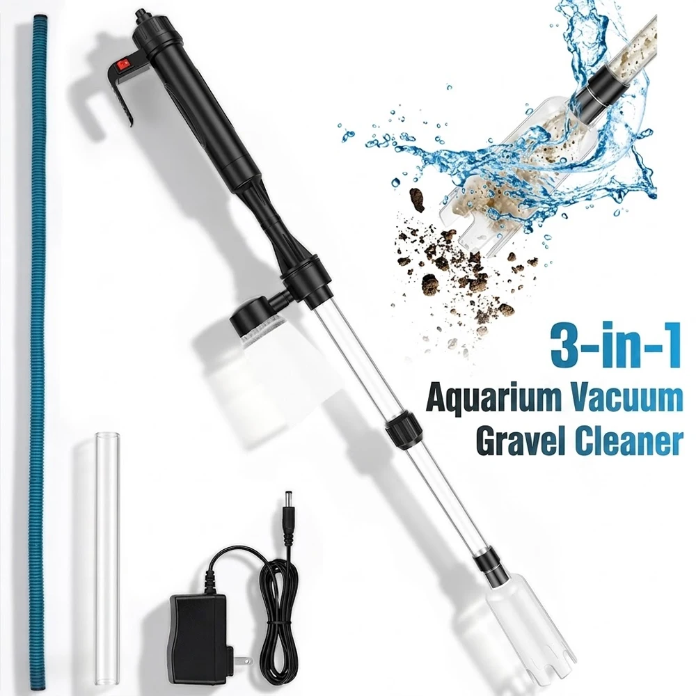 Aquarium Vacuum Gravel Cleaner - Aquarium Fish Waste Collector ulasan dan harga