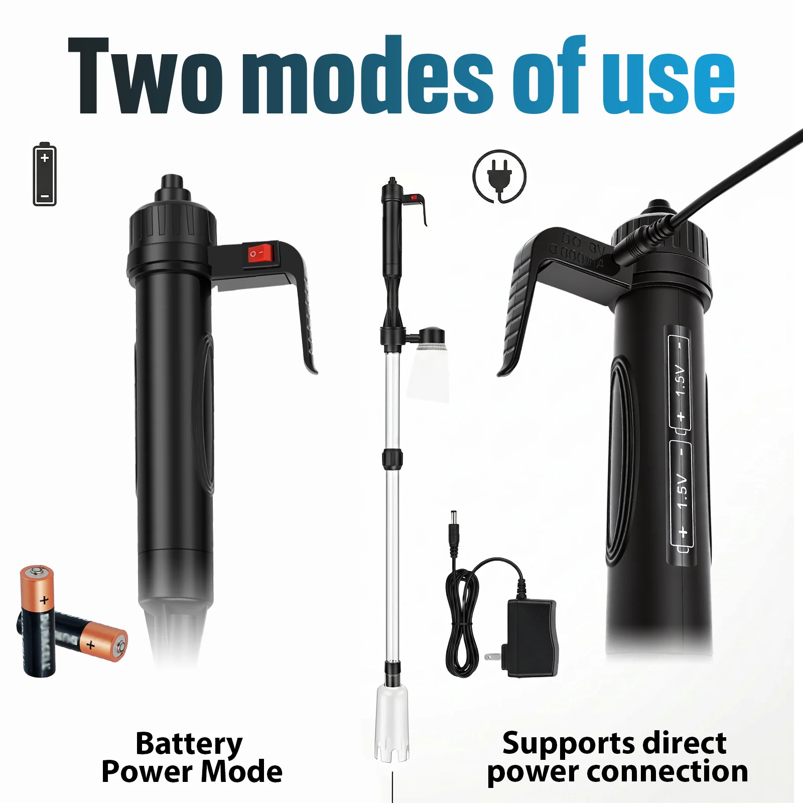 Aquarium Vacuum Gravel Cleaner - Aquarium Fish Waste Collector ulasan dan harga