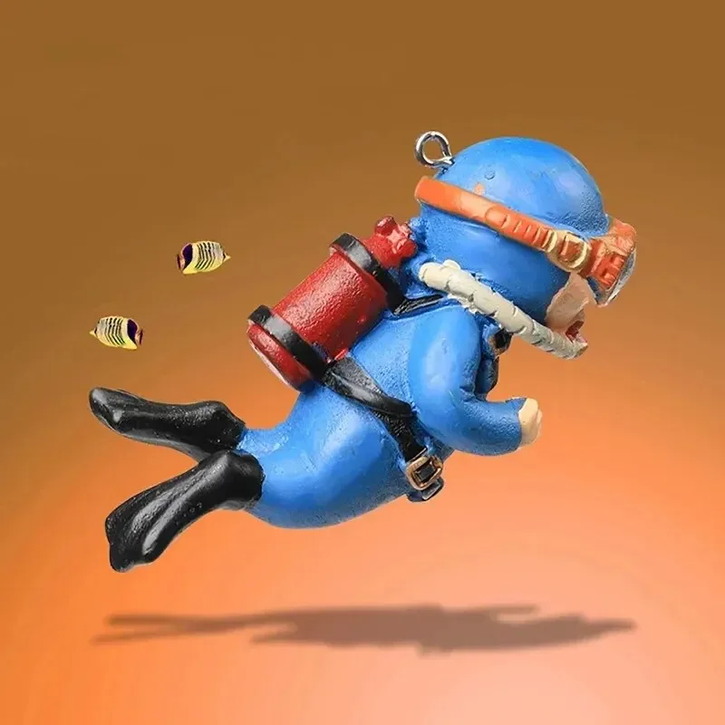 Fish Tank Diver Ornaments Land - Aquarium Fish Popular ulasan dan harga