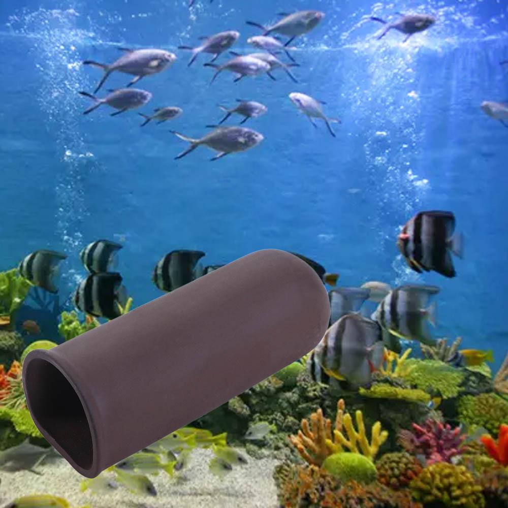 New Fish Tank Cave Aquarium Sh - Aquarium Fish Hide ulasan dan harga