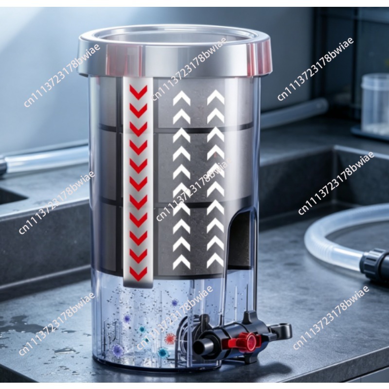 Aquarium Pre Filter Barrel Sil - Aquarium Fish In Pond ulasan dan harga