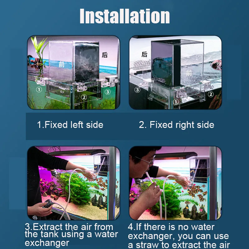 Creative Aquarium Tanks Negati - Aquarium Fish Pot ulasan dan harga