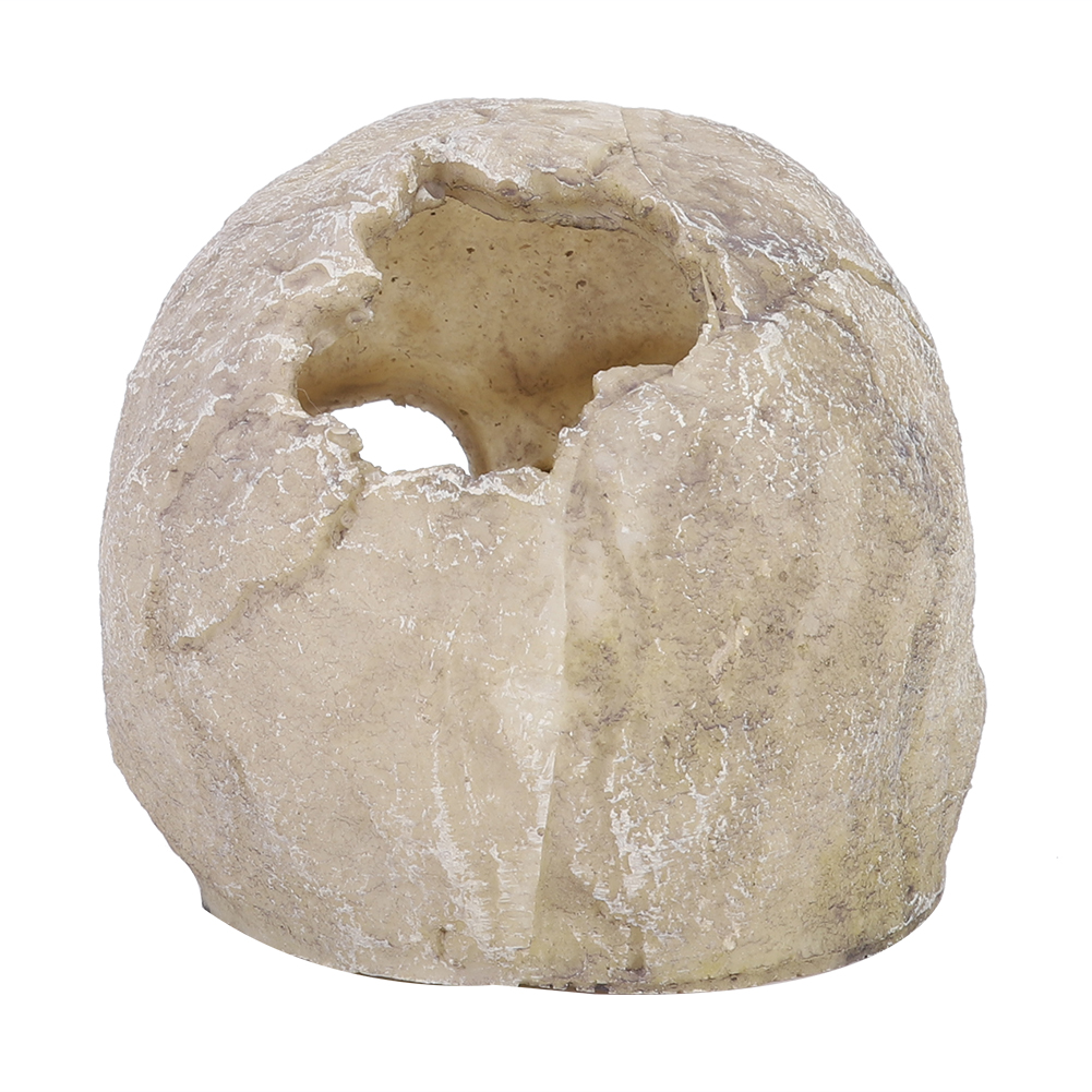 Resin Simulated Head Bone Skul - Aquarium Fish Hide ulasan dan harga