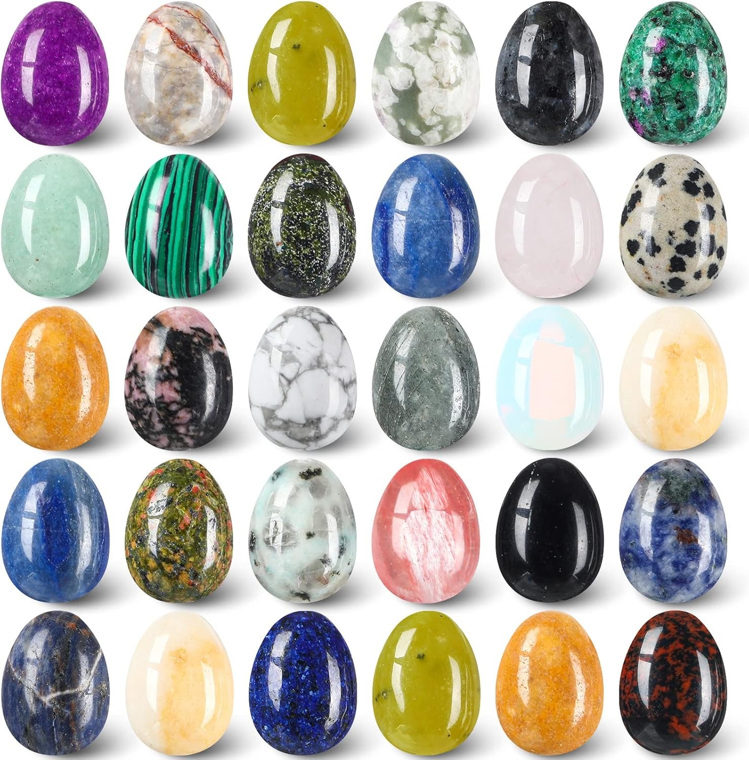 8  pcs natural crystal beads,  - Aquarium Fish Cichlid ulasan dan harga