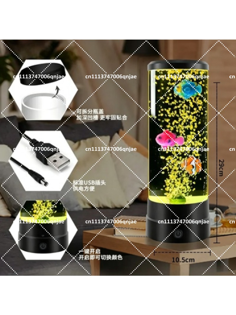 Simulation LED Electronic Fish - Aquarium Fish Colorful ulasan dan harga