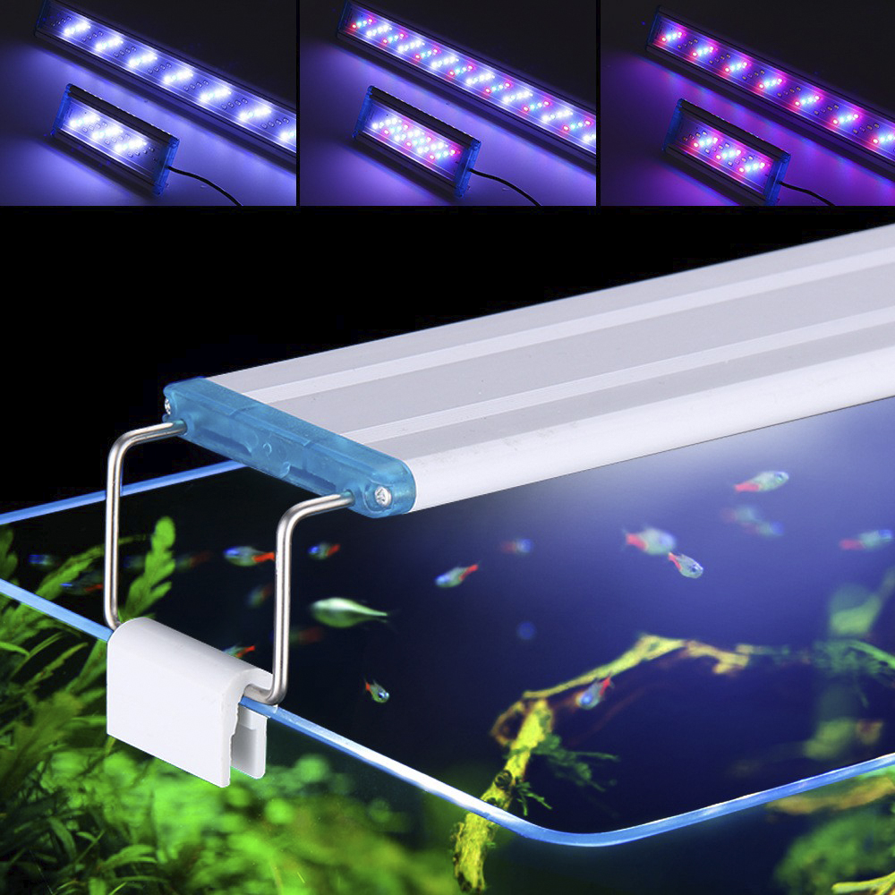 1Pc 90-260V Fish tank lamp Aqu - Aquarium Fish Colorful ulasan dan harga