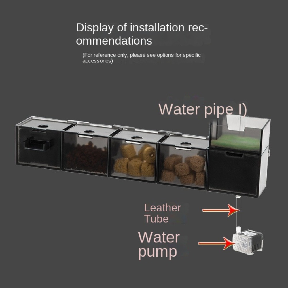 Three-in-one External Aquarium - Aquarium Fish Waste Collector ulasan dan harga