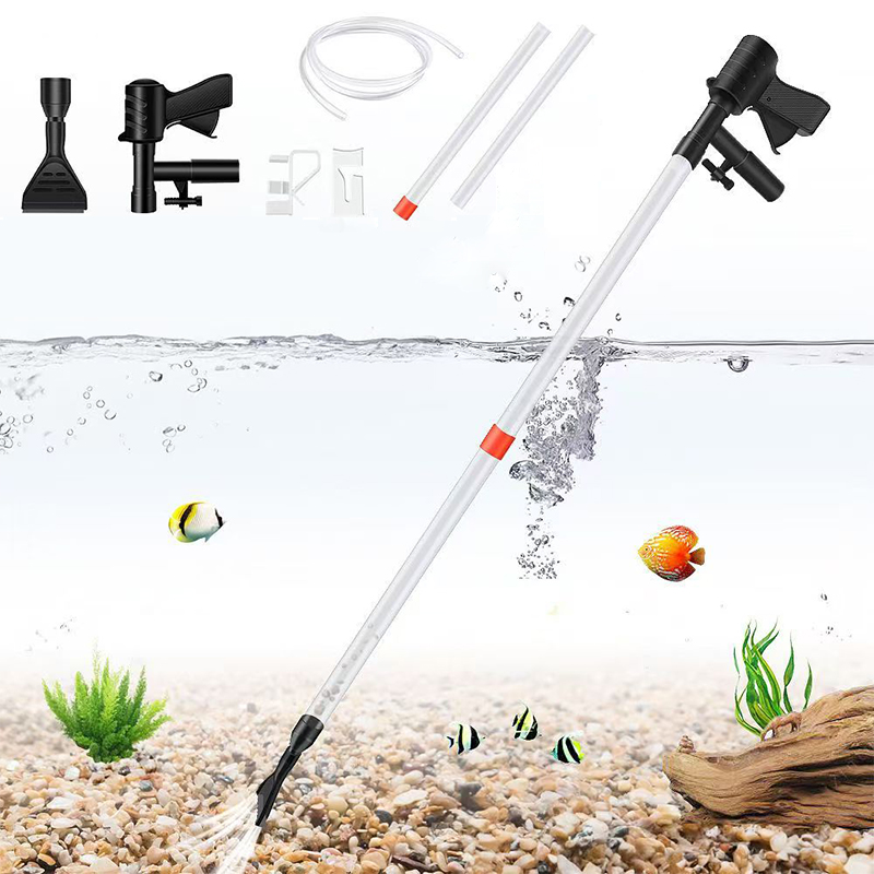 Aquarium Fish Tank Water Chang - Aquarium Fish Waste Collector ulasan dan harga