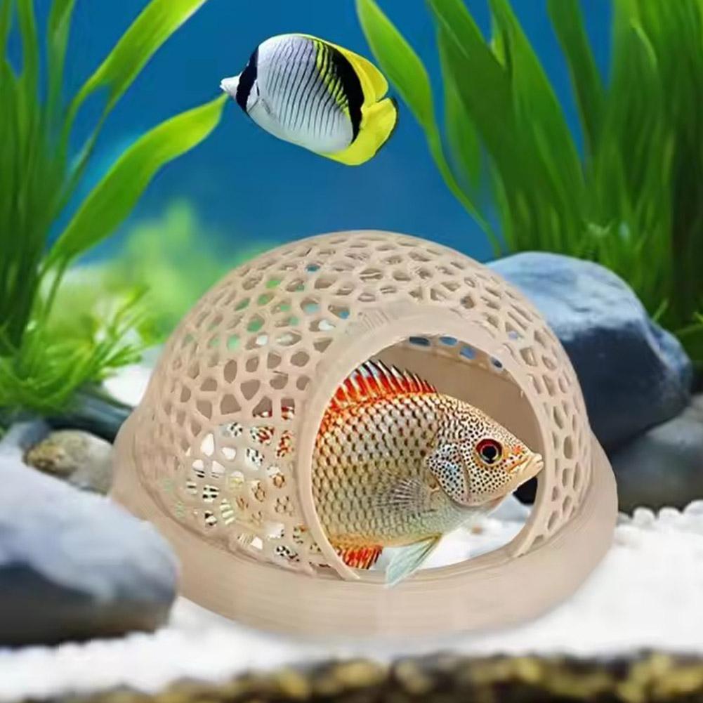 Aquarium Floating Cave Fish Sh - Aquarium Fish Hide ulasan dan harga