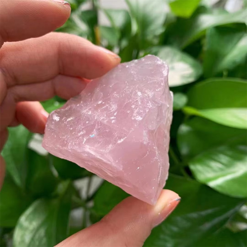Pure Natural Pink Rose Quartz  - Aquarium Fish Big ulasan dan harga