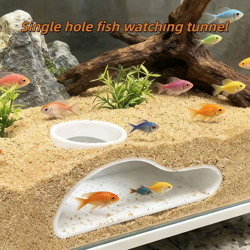 Apcarium Fish Tunnel Hideout | - Aquarium Fish Hide ulasan dan harga