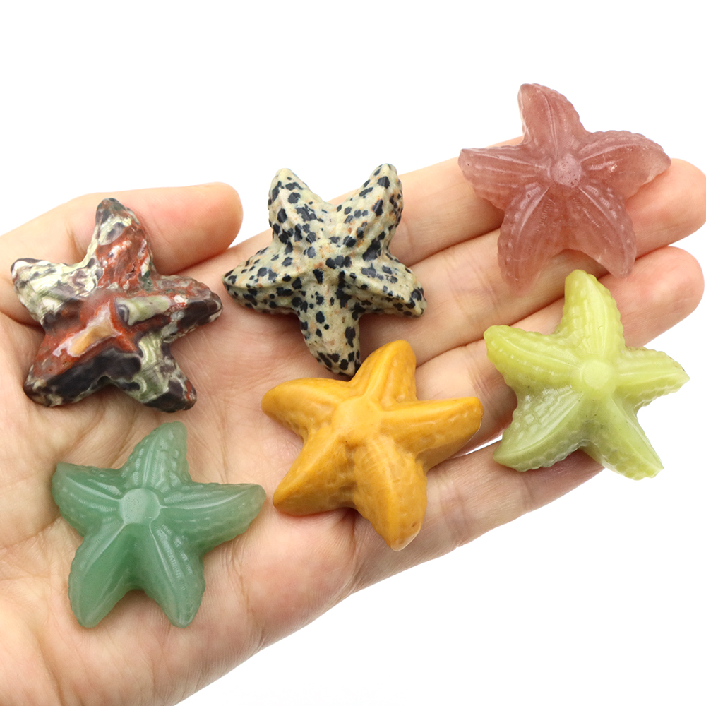 35mm Starfish Shape Statue Mar - Fish Aquarium Home ulasan dan harga