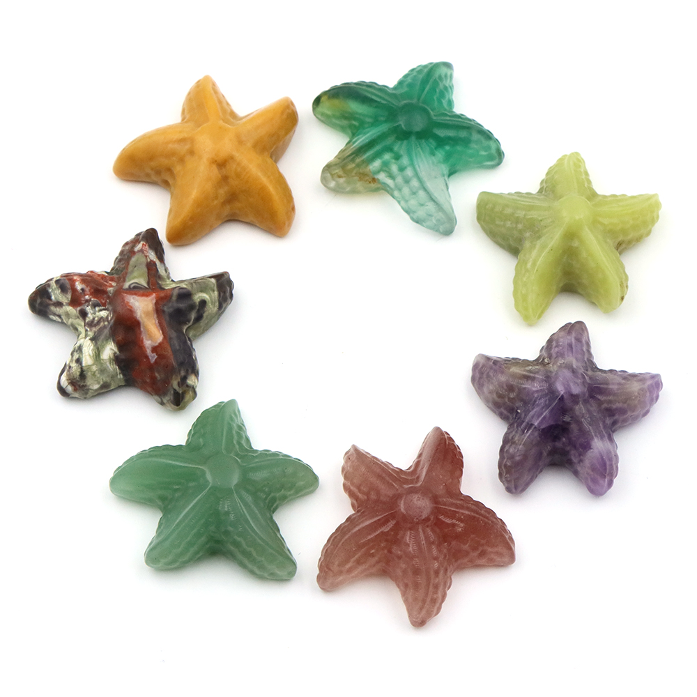 35mm Starfish Shape Statue Mar - Fish Aquarium Home ulasan dan harga