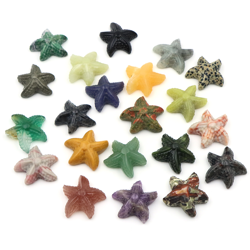 35mm Starfish Shape Statue Mar - Fish Aquarium Home ulasan dan harga