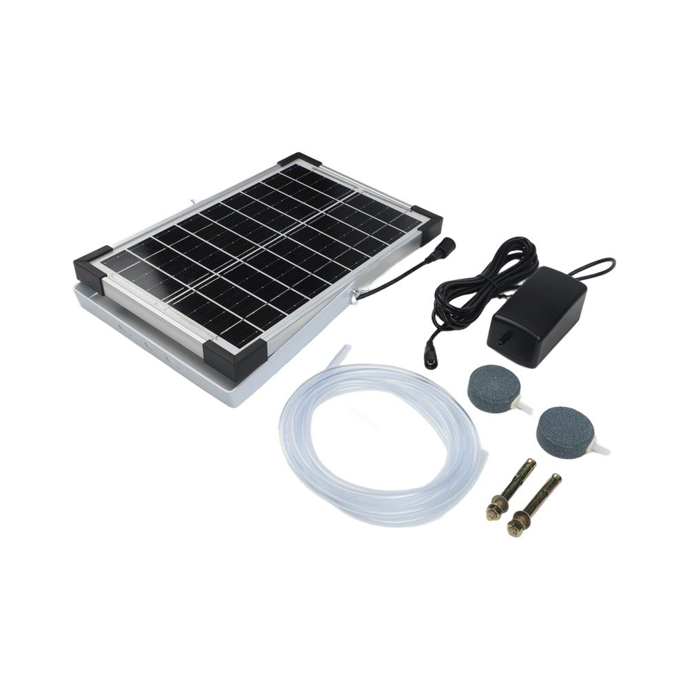 Solar Powered Pond Oxygenator  - Aquarium Fish In Pond ulasan dan harga