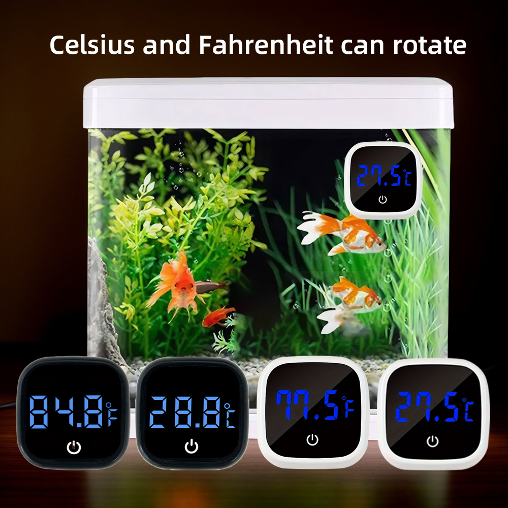 Aquarium Digital Thermometer L - Aquarium Fish Big ulasan dan harga