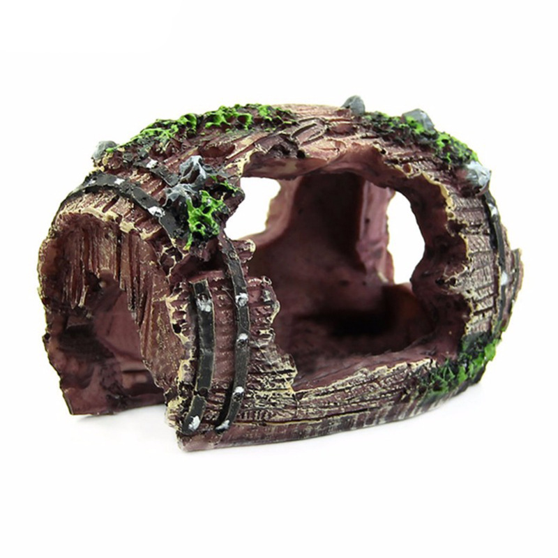 Aquarium Artificial Barrel Cav - Aquarium Fish Cichlid ulasan dan harga
