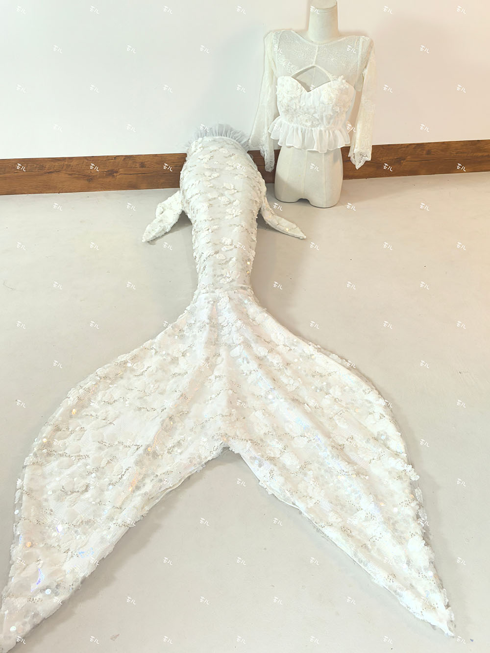 New Sequined Mermaid Big Tail  - Aquarium Fish Big ulasan dan harga